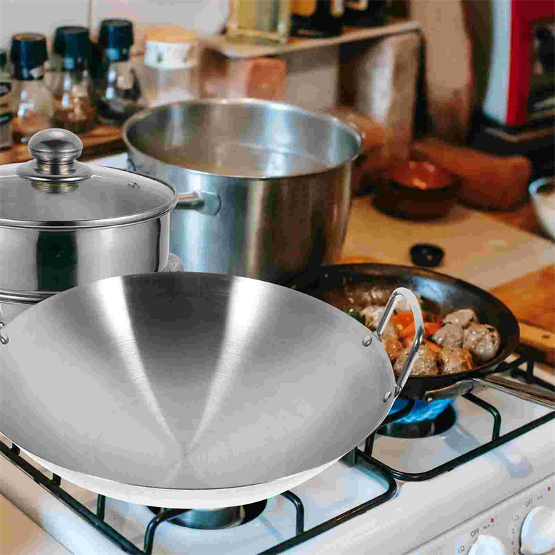 Commercial Kitchen Stove - Non Stick Steel Cooking Pots For