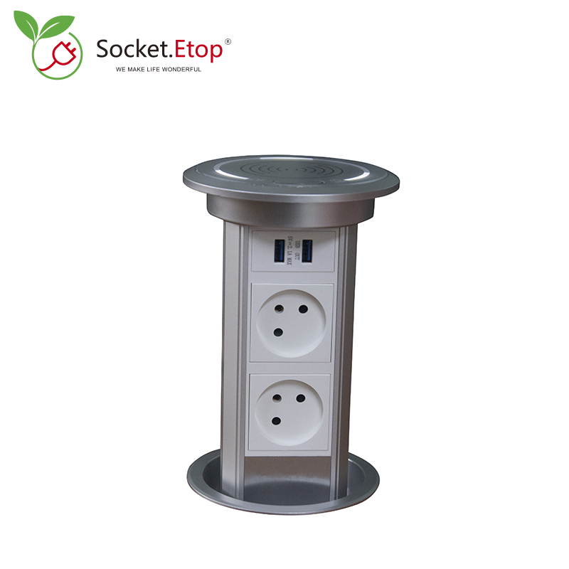 Commercial Kitchen Worktops - Israeli Plug Desktop Motorized Lifting Pop