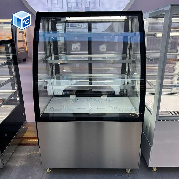 Refrigerated Display Case - 2 Tier Commercial Cake Display Refrigerator