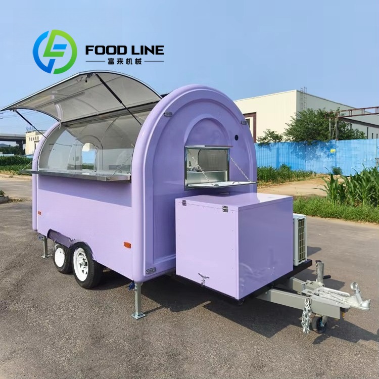 Commercial Kitchen Trailer - Commercial Bakery Concession Trailer Mobile Hot