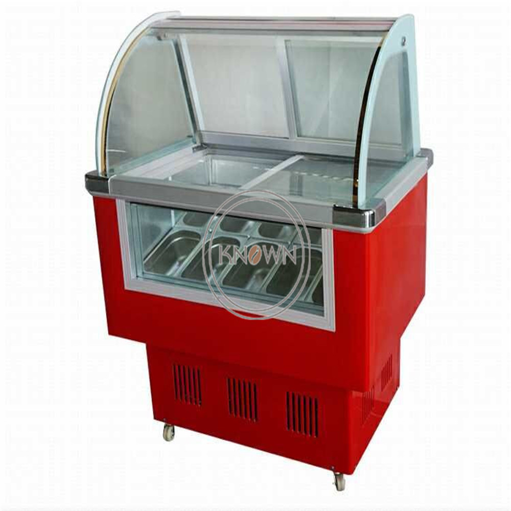 Refrigerated Display Case - Ice Cream Display Freezer Mini Ice