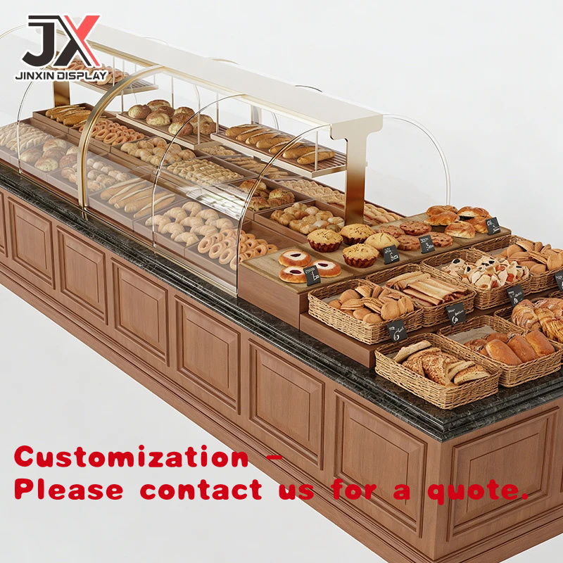 Refrigerated Display Case - custom.Custom Design Display Furniture Cake Bread