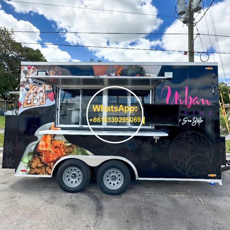 Commercial Kitchen Trailer - Mobile Food Trailer Fast Food Truck