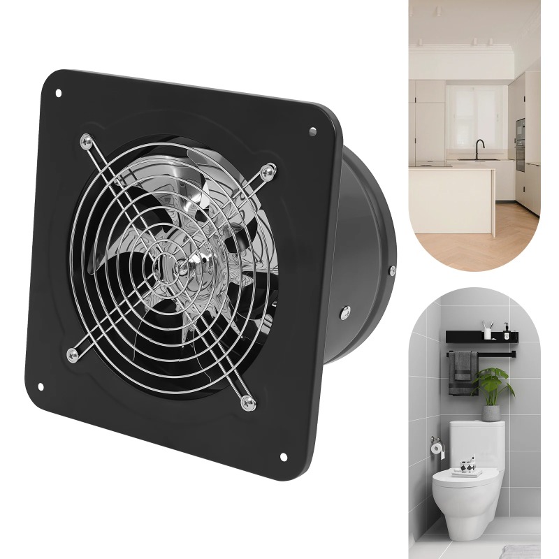 Commercial Kitchen Manufacturers - 7in Exhaust Fan Household Wall Air