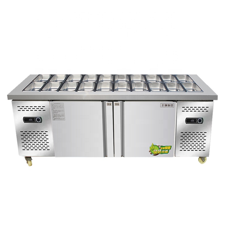 Commercial Kitchen Worktops - Large Capacity Table Top Freezer Commercial