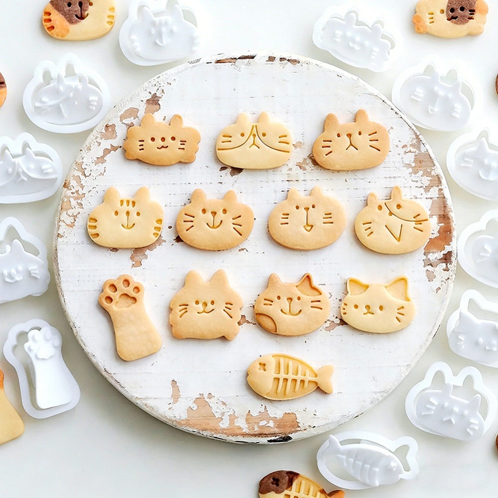 Commercial Kitchen Setup - Cute Kitten DIY Stamp Cookie Cutters