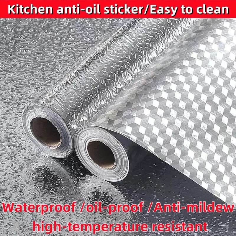 Commercial Kitchen Wall Panels - Kitchen Oil-proof Self Adhesive Stickers Anti
