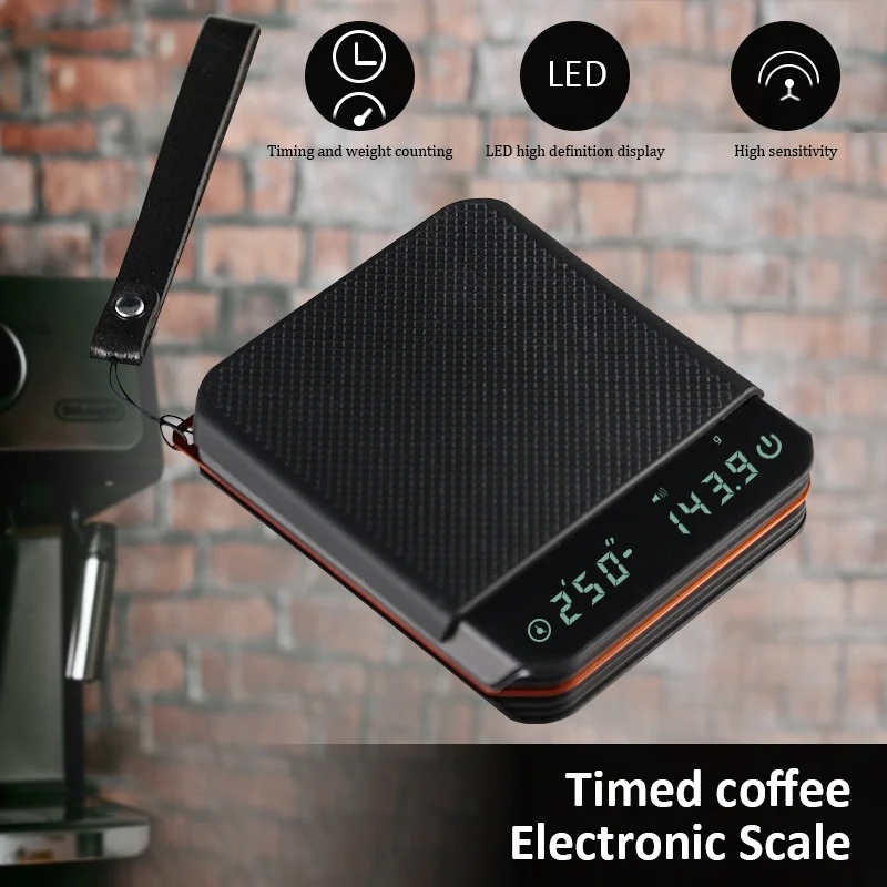Commercial Kitchen Setup - Kitchen Scale Coffee Accessories 2Kg/0.1G Accuracy