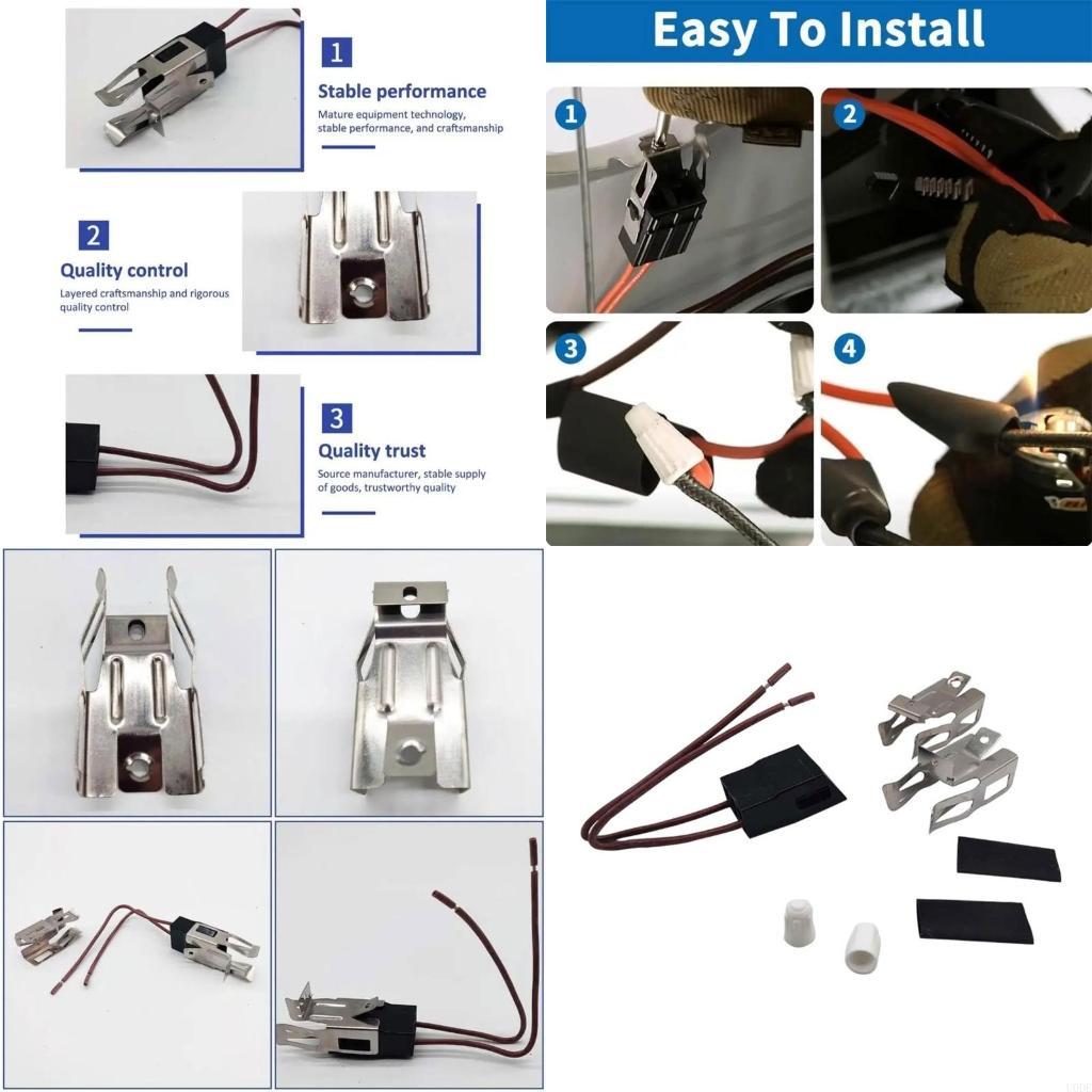 Commercial Kitchen Stove - Durable Metal Stove Connector Stove Set
