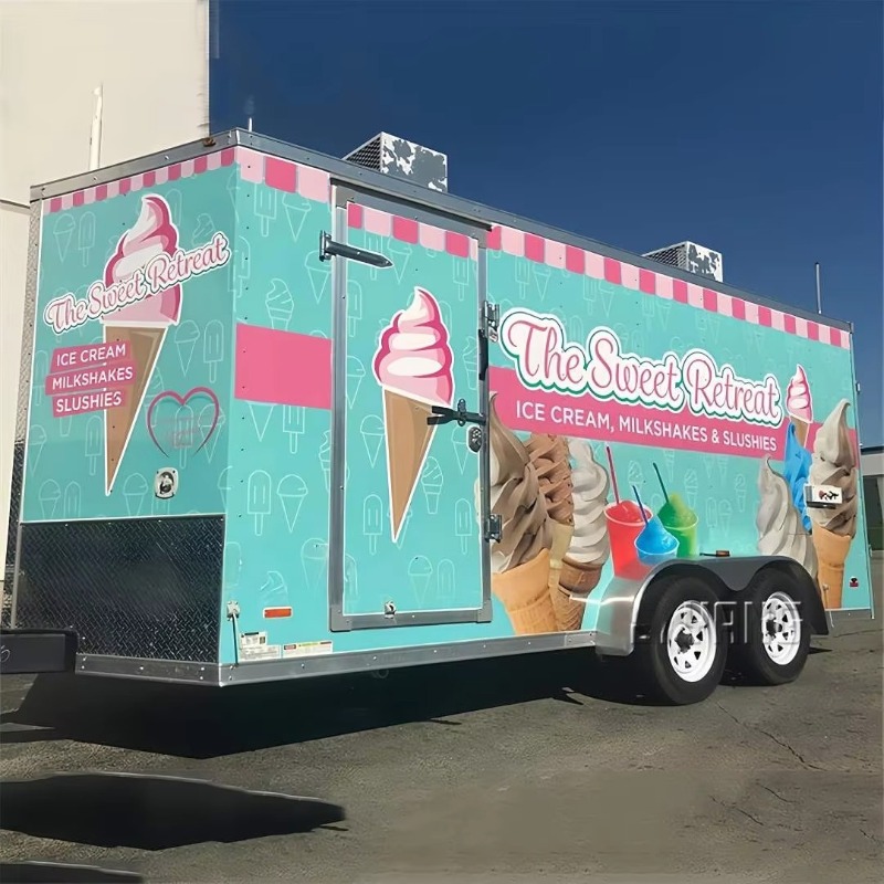 USA Approved Custom Food Trail - Commercial Kitchen Trailer ulasan dan harga