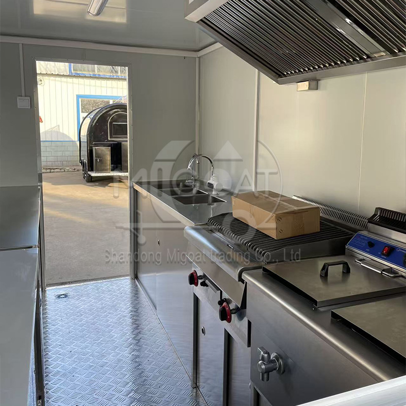 Yellow Black Food Truck Mobile - Commercial Kitchen Windows ulasan dan harga