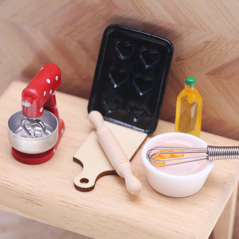 (.) 1:12 DIY Doll House Miniat - Commercial Kitchen Setup ulasan dan harga