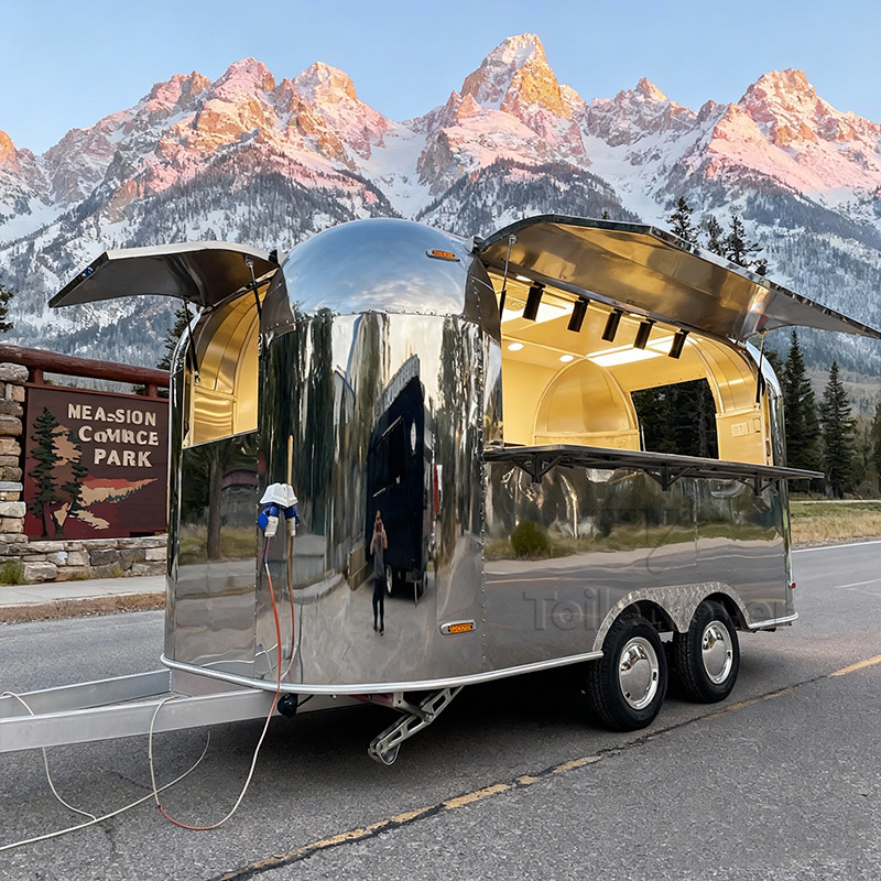 Vintage Custom Mobile Kitchen  - Commercial Kitchen Windows ulasan dan harga