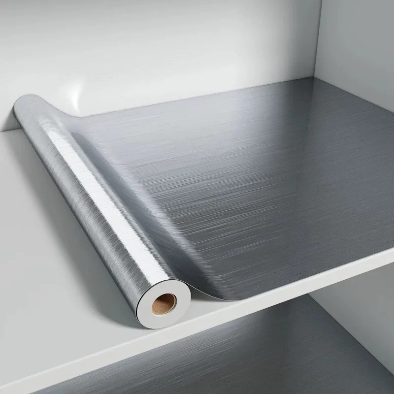 PVC Stainless Brushed Silver R - Commercial Kitchen Wall Panels ulasan dan harga