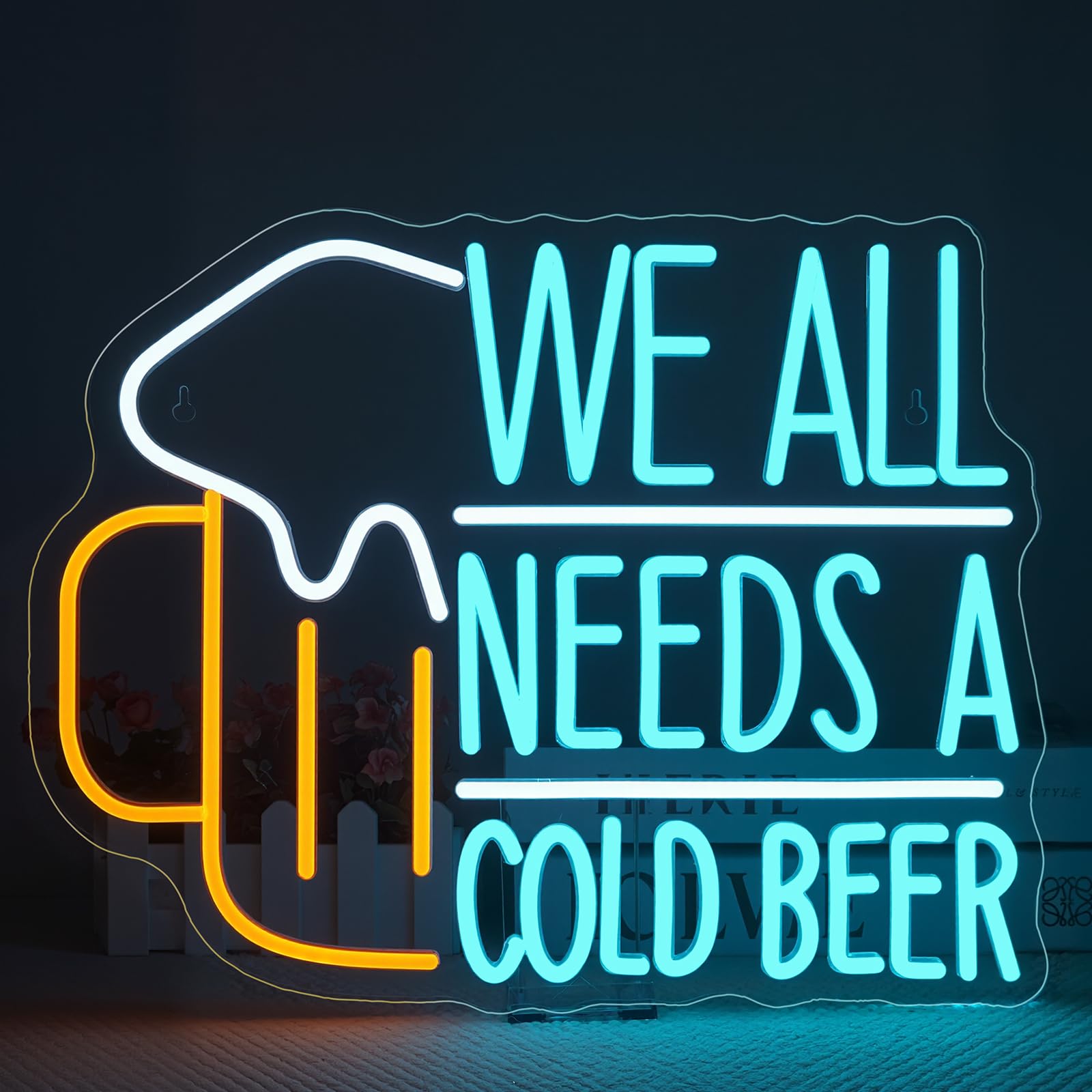 Beer Neon Sign LED Light Sign  - Commercial Kitchen Needs ulasan dan harga
