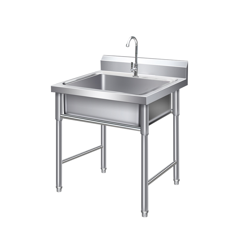Stainless steel freestanding u - Commercial Kitchen Sink ulasan dan harga