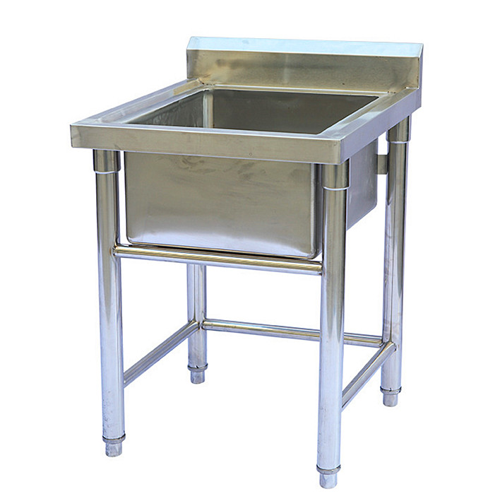 Stainless steel freestanding u - Commercial Kitchen Sink ulasan dan harga
