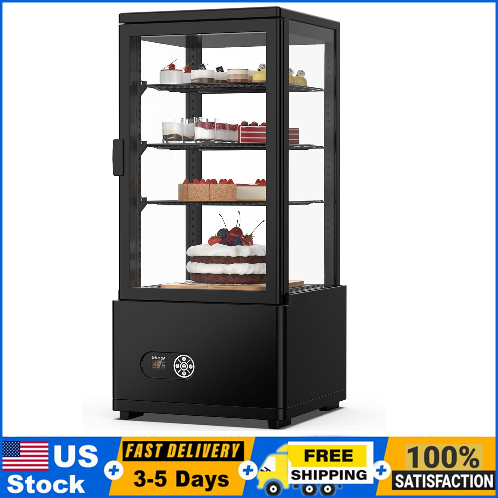Commercial Display Refrigerato - Refrigerated Display Case ulasan dan harga