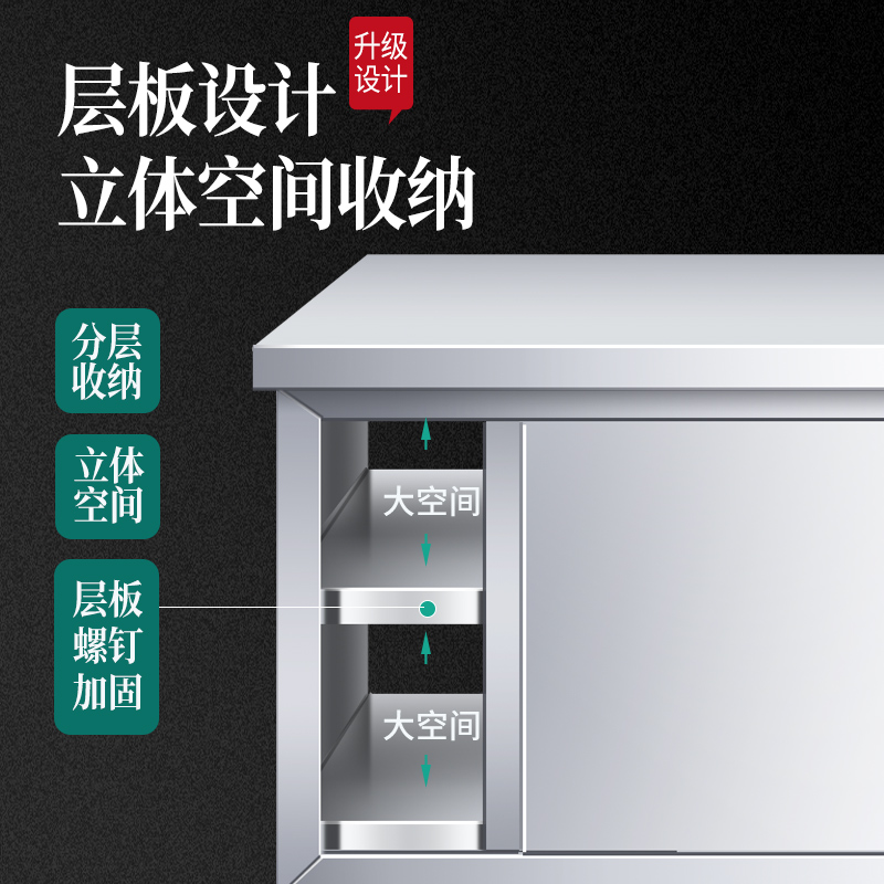 Kitchen Console Stainless Stee - Commercial Kitchen Worktops ulasan dan harga