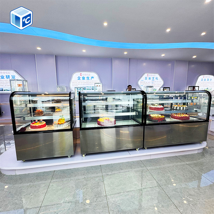 2 Tier Commercial Cake Display - Refrigerated Display Case ulasan dan harga