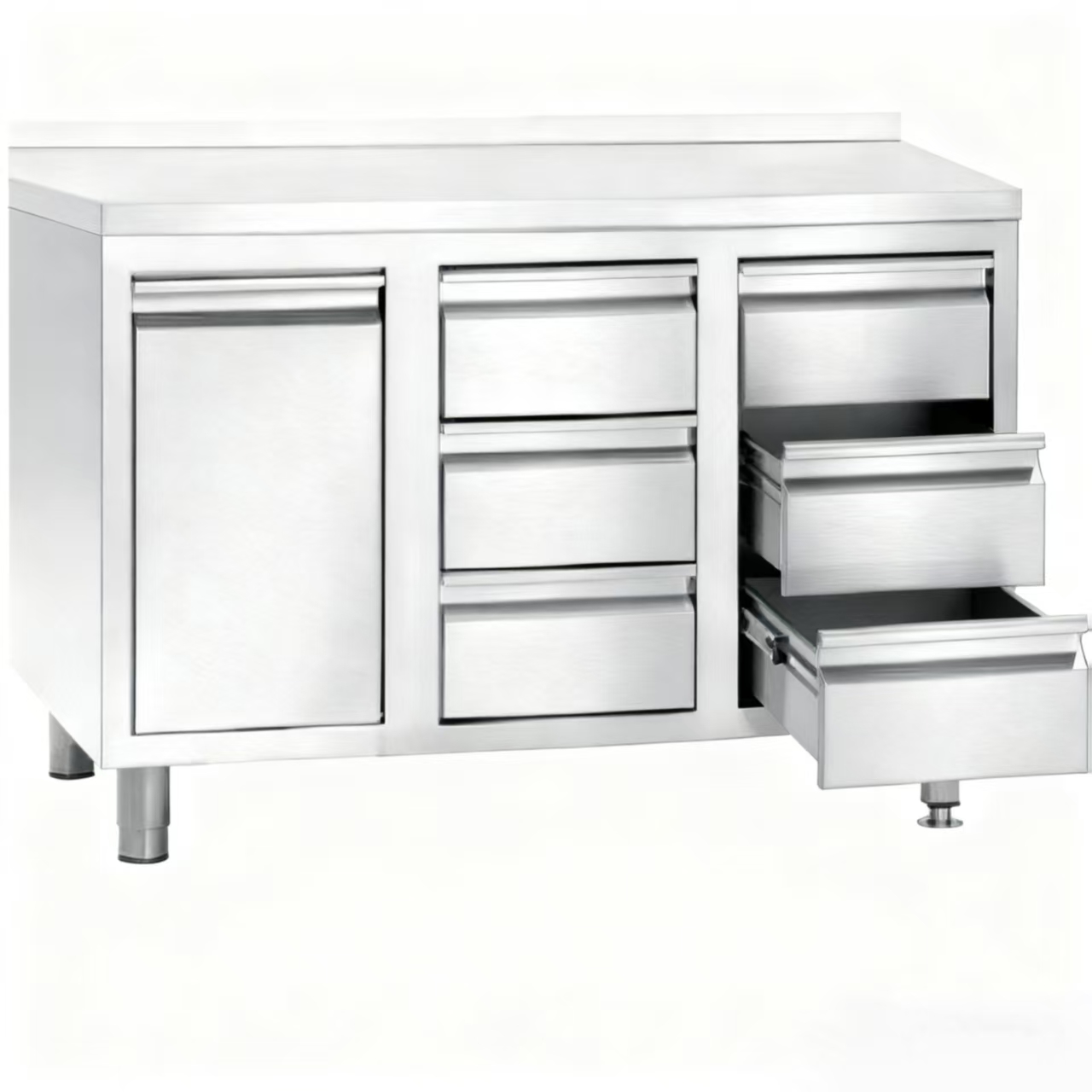 kz-Stainless Steel 201/304 Hot - Commercial Kitchen Worktops ulasan dan harga