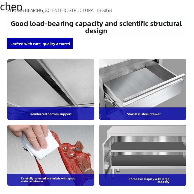 HXL Stainless Steel Commercial - Commercial Kitchen Worktops ulasan dan harga
