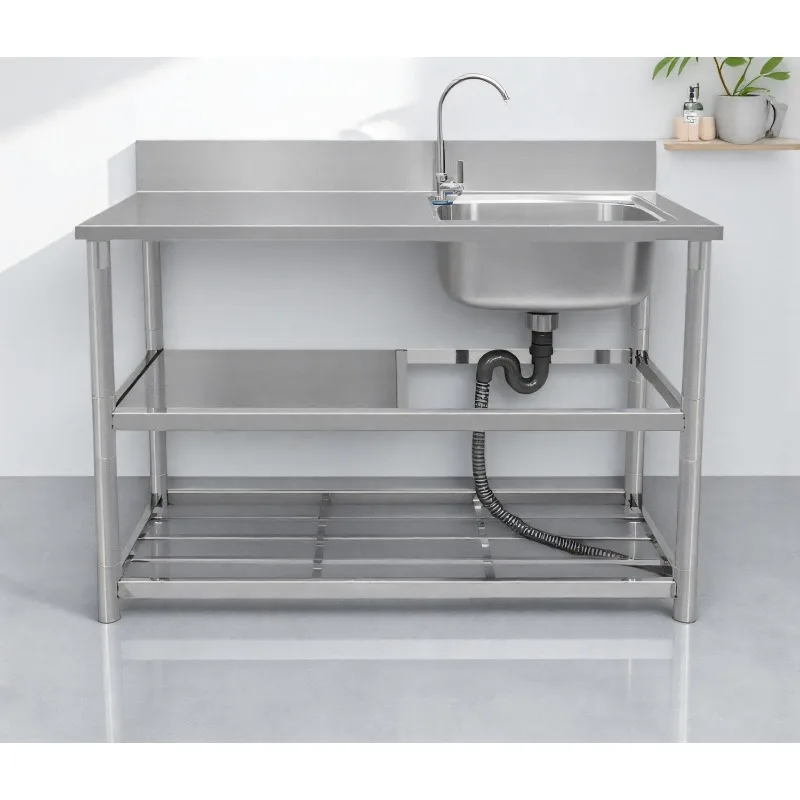 Stainless steel freestanding s - Commercial Kitchen Worktops ulasan dan harga