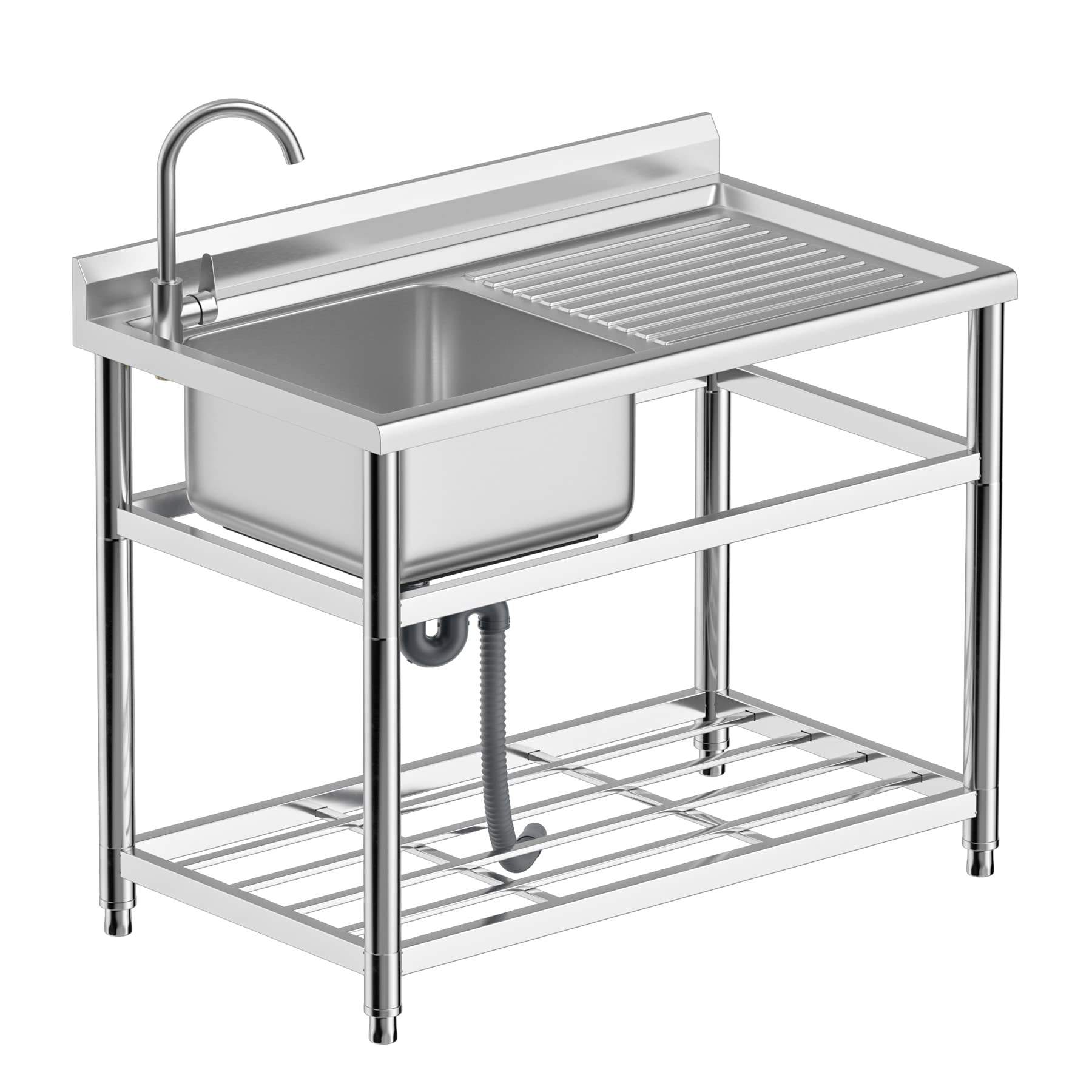 Top Selling Stainless Steel Co - Commercial Kitchen Sink ulasan dan harga