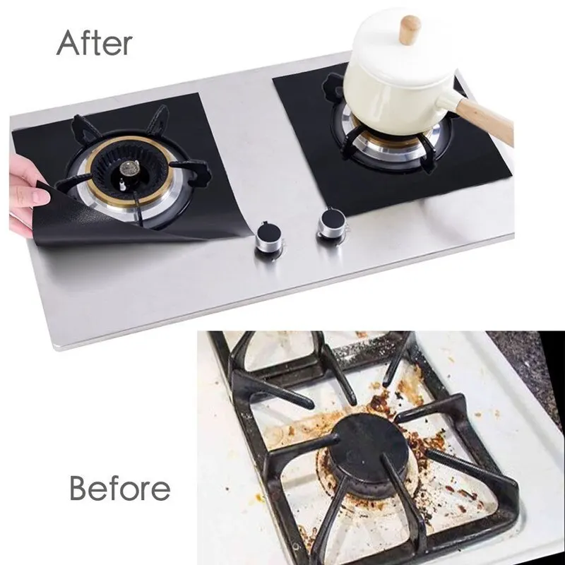 4 Piece Gas Stove Protector Co - Commercial Kitchen Hood Installation ulasan dan harga
