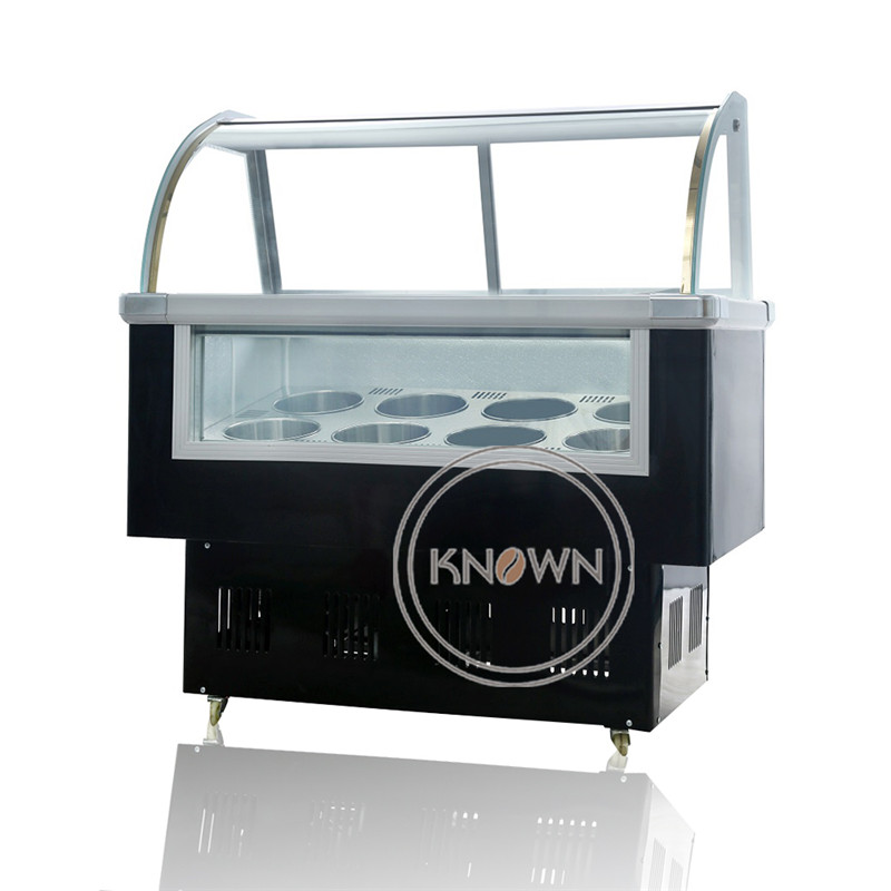 Ice Cream Display Freezer Mini - Refrigerated Display Case ulasan dan harga