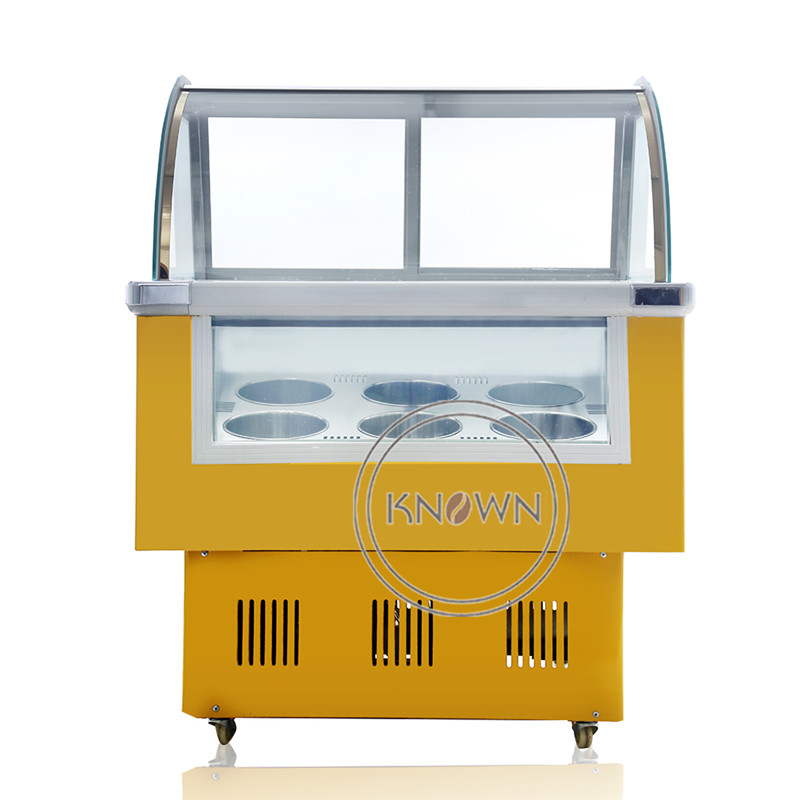 Ice Cream Display Freezer Mini - Refrigerated Display Case ulasan dan harga