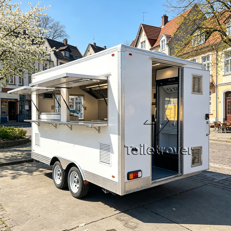 Customizable Commercial Mobile - Commercial Kitchen Trailer ulasan dan harga