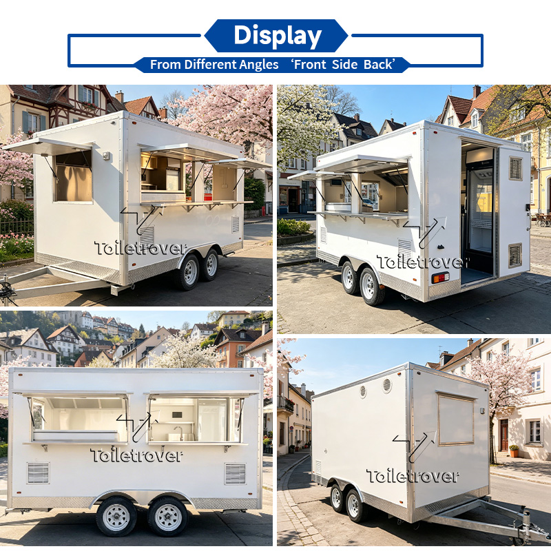 Customizable Commercial Mobile - Commercial Kitchen Trailer ulasan dan harga