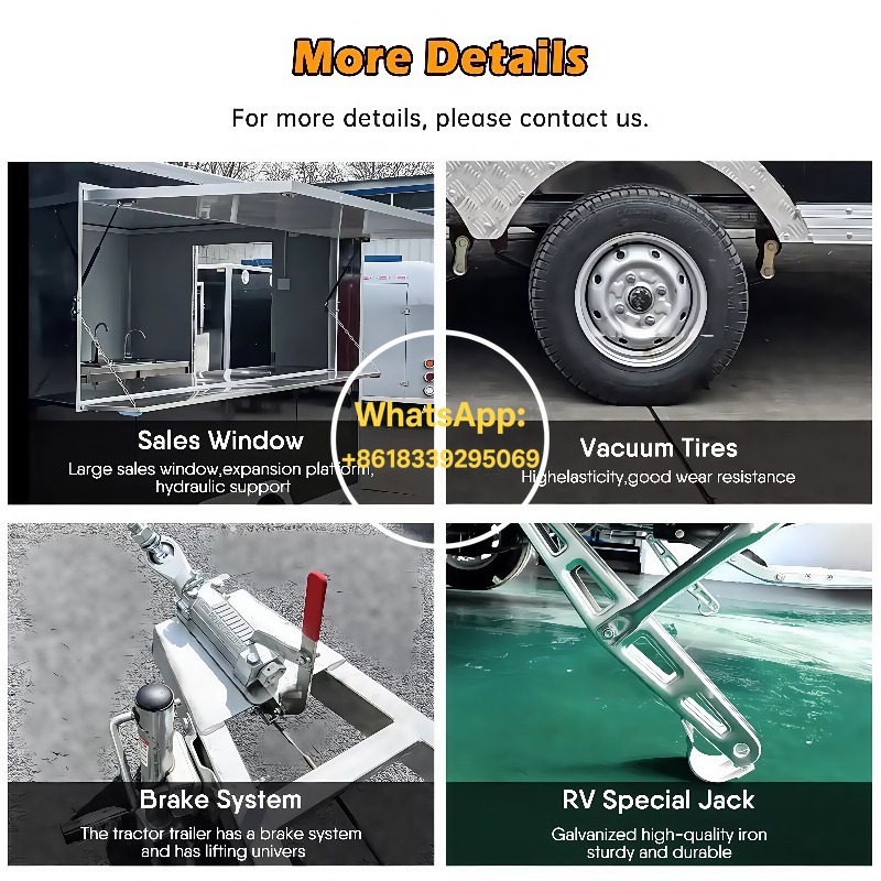 Mobile Food Trailer Fast Food  - Commercial Kitchen Trailer ulasan dan harga