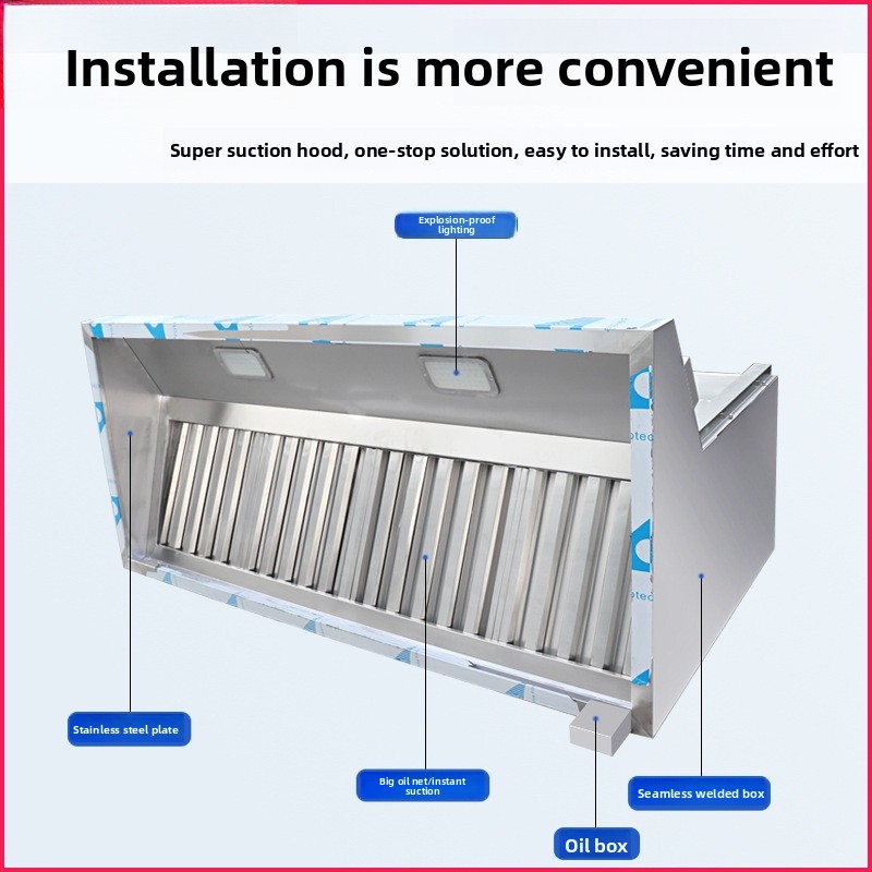 Installation-free commercial g - Commercial Kitchen Hood Installation ulasan dan harga