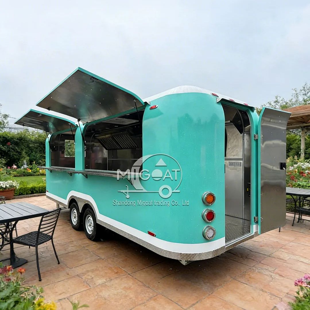 Commercial Mobile Food Trailer - Commercial Kitchen Windows ulasan dan harga