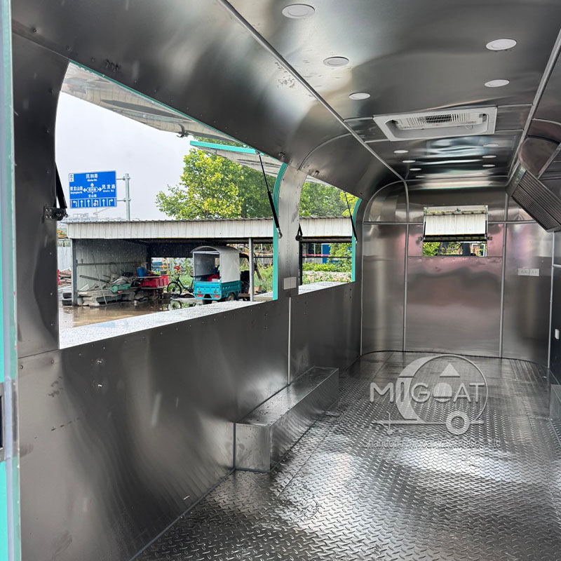 Commercial Mobile Food Trailer - Commercial Kitchen Windows ulasan dan harga
