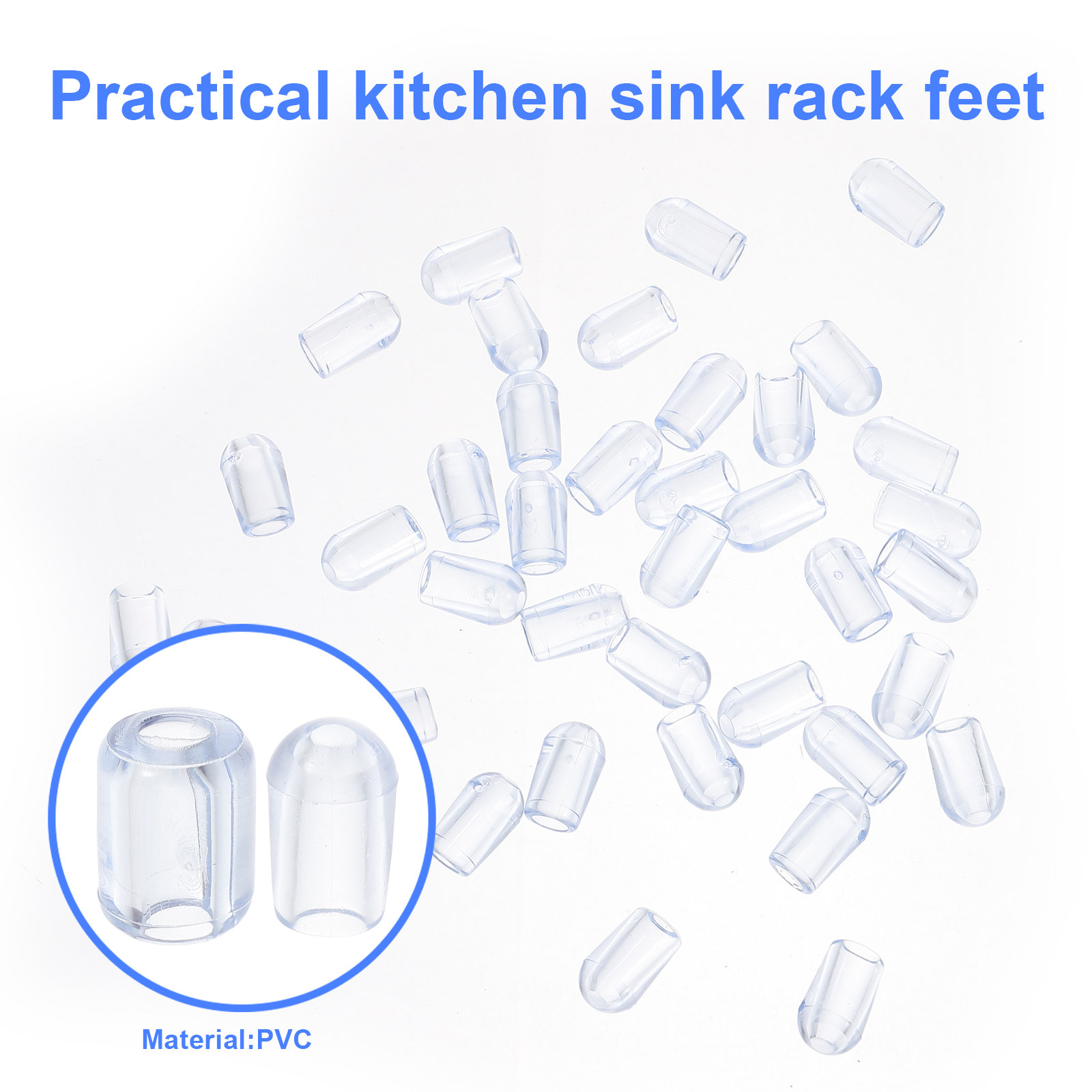 80Pcs Kitchen Sink Grid Feet P - Commercial Kitchen Setup ulasan dan harga