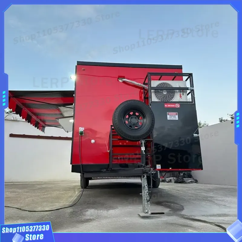 EPA Compliant Mobile Food Trai - Commercial Kitchen Trailer ulasan dan harga