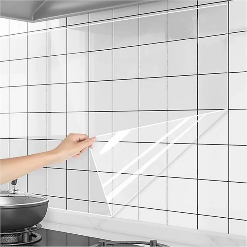 3M/5M/10M Kitchen Wall Wallpap - Commercial Kitchen Wall Panels ulasan dan harga