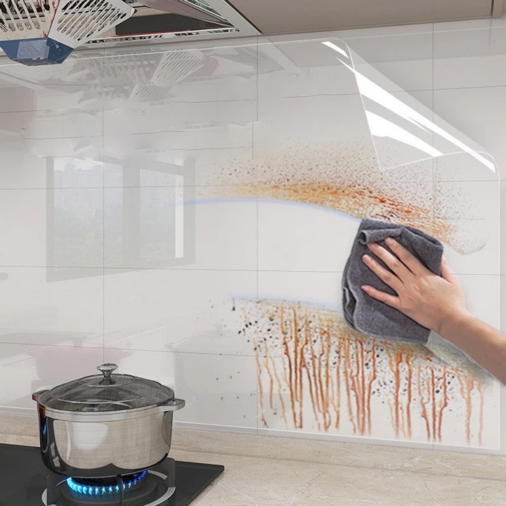 3M/5M/10M Kitchen Wall Wallpap - Commercial Kitchen Wall Panels ulasan dan harga