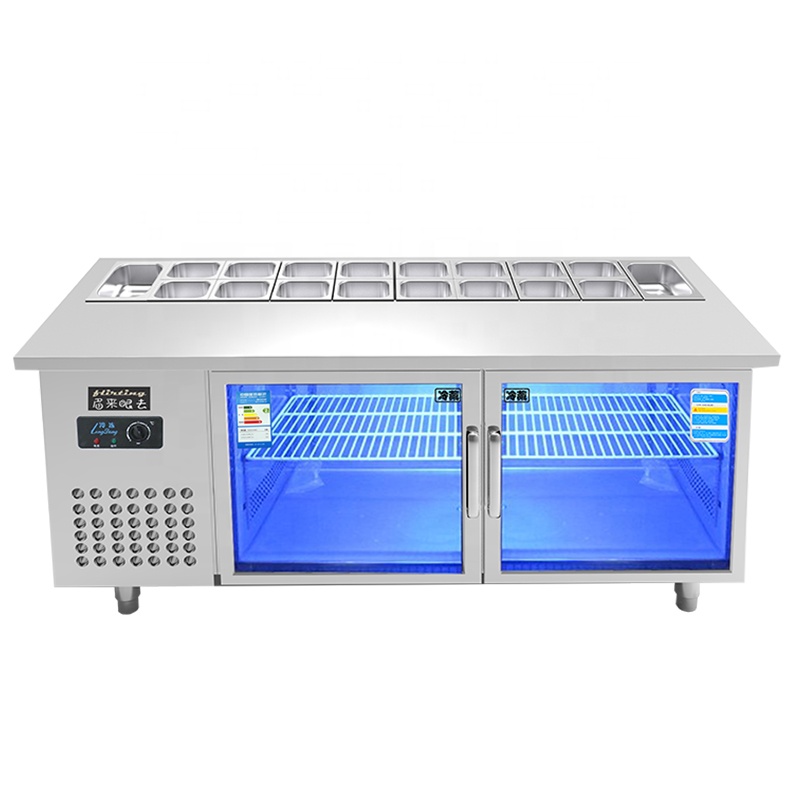 Large Capacity Table Top Freez - Commercial Kitchen Worktops ulasan dan harga