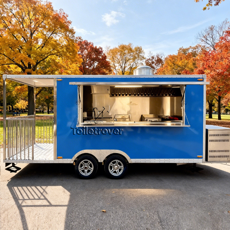 Remorque Food Truck Container  - Commercial Kitchen Windows ulasan dan harga