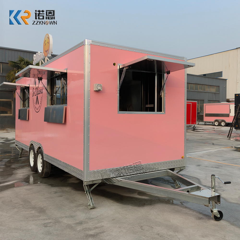 High Quality Food Truck Commer - Commercial Kitchen Trailer ulasan dan harga