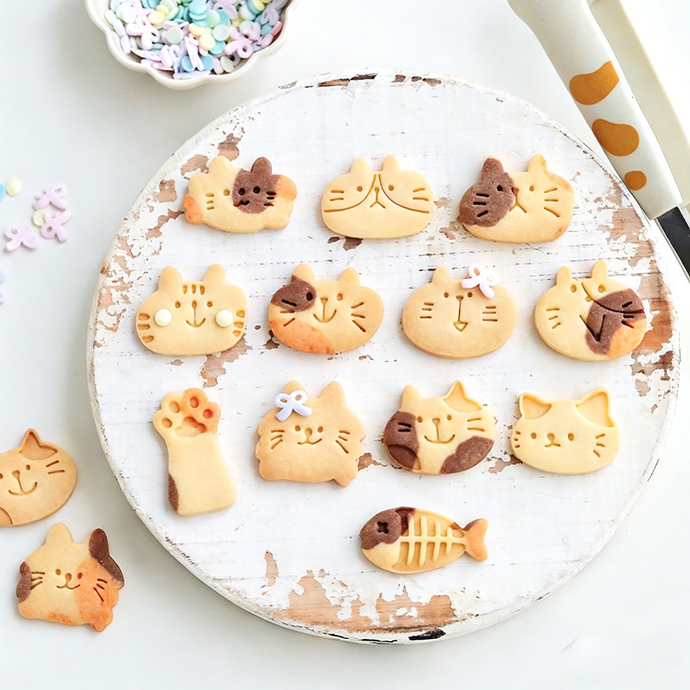 Cute Kitten DIY Stamp Cookie C - Commercial Kitchen Setup ulasan dan harga