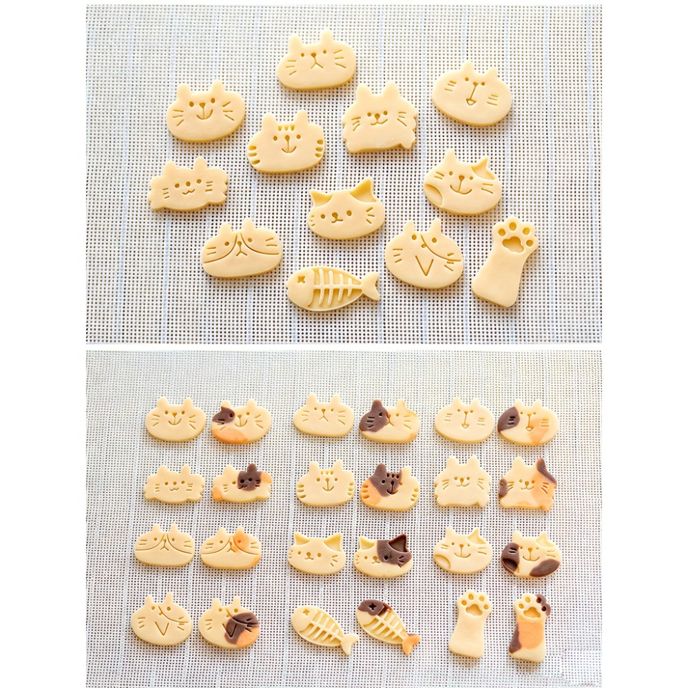 Cute Kitten DIY Stamp Cookie C - Commercial Kitchen Setup ulasan dan harga