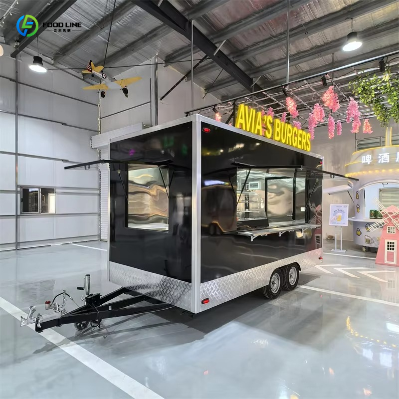Mobile Food Trailer Commercial - Commercial Kitchen Trailer ulasan dan harga