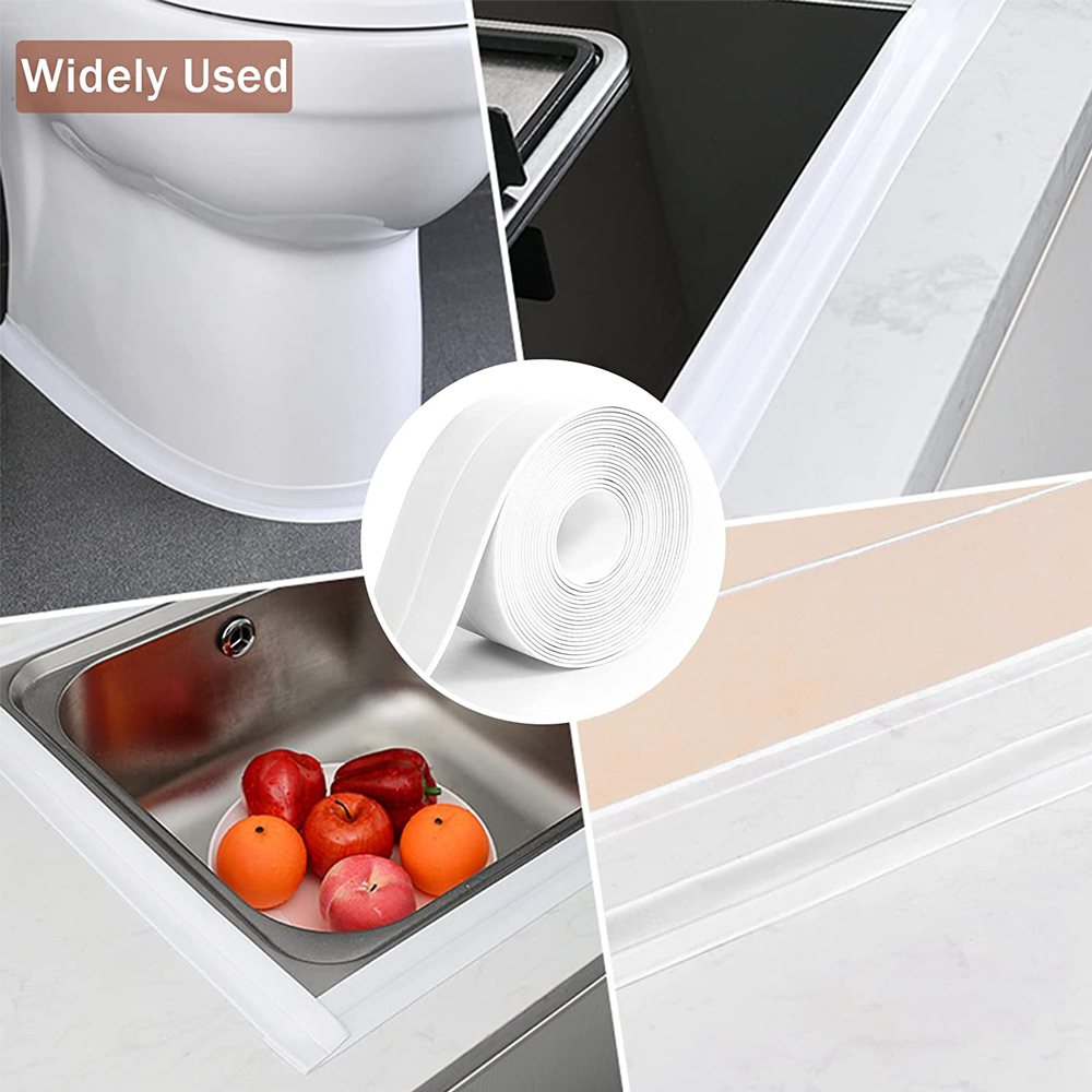 3.2M Bath Caulk Tape Self Adhe - Commercial Kitchen Wall Panels ulasan dan harga