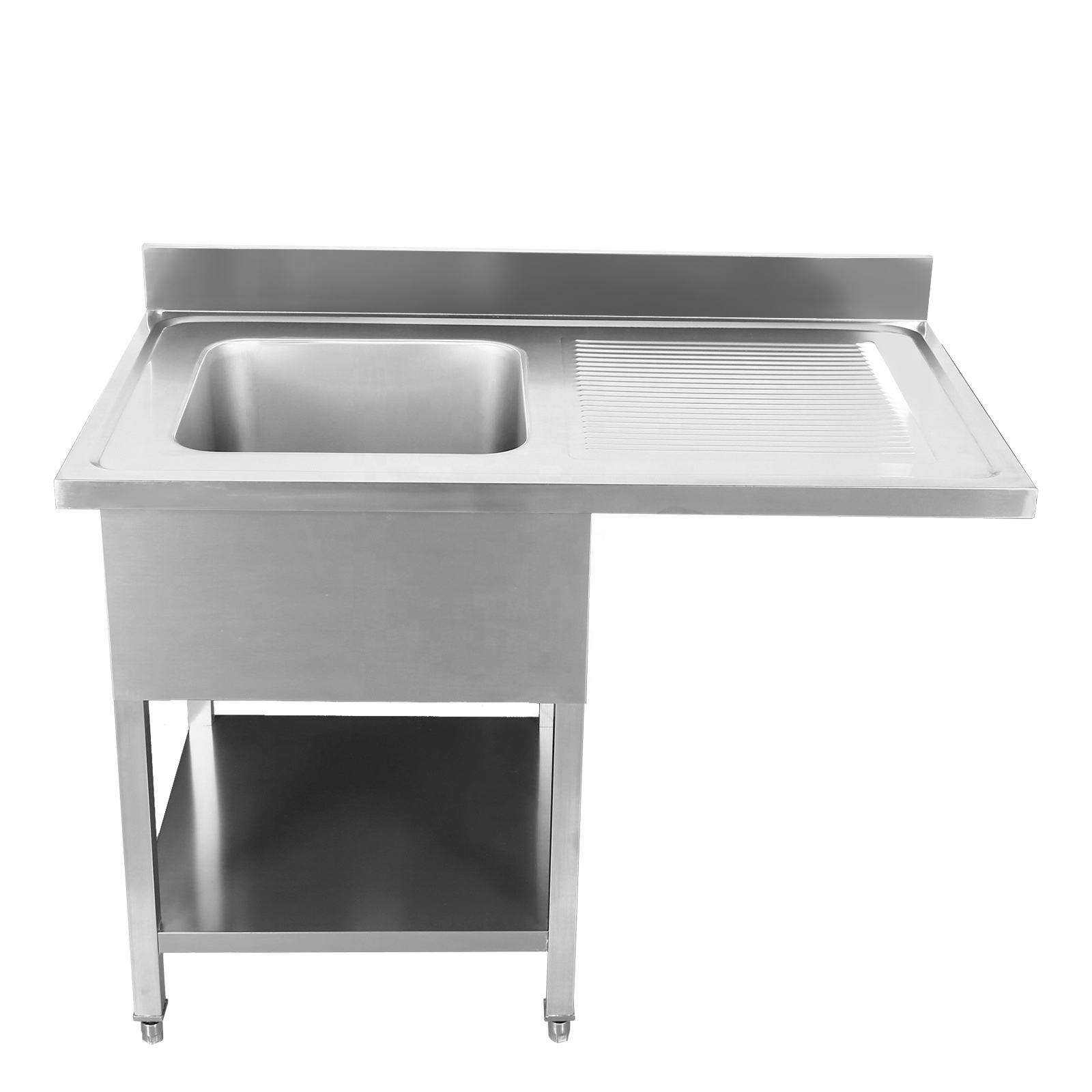 Stainless Steel Work Table Com - Commercial Kitchen Sink ulasan dan harga