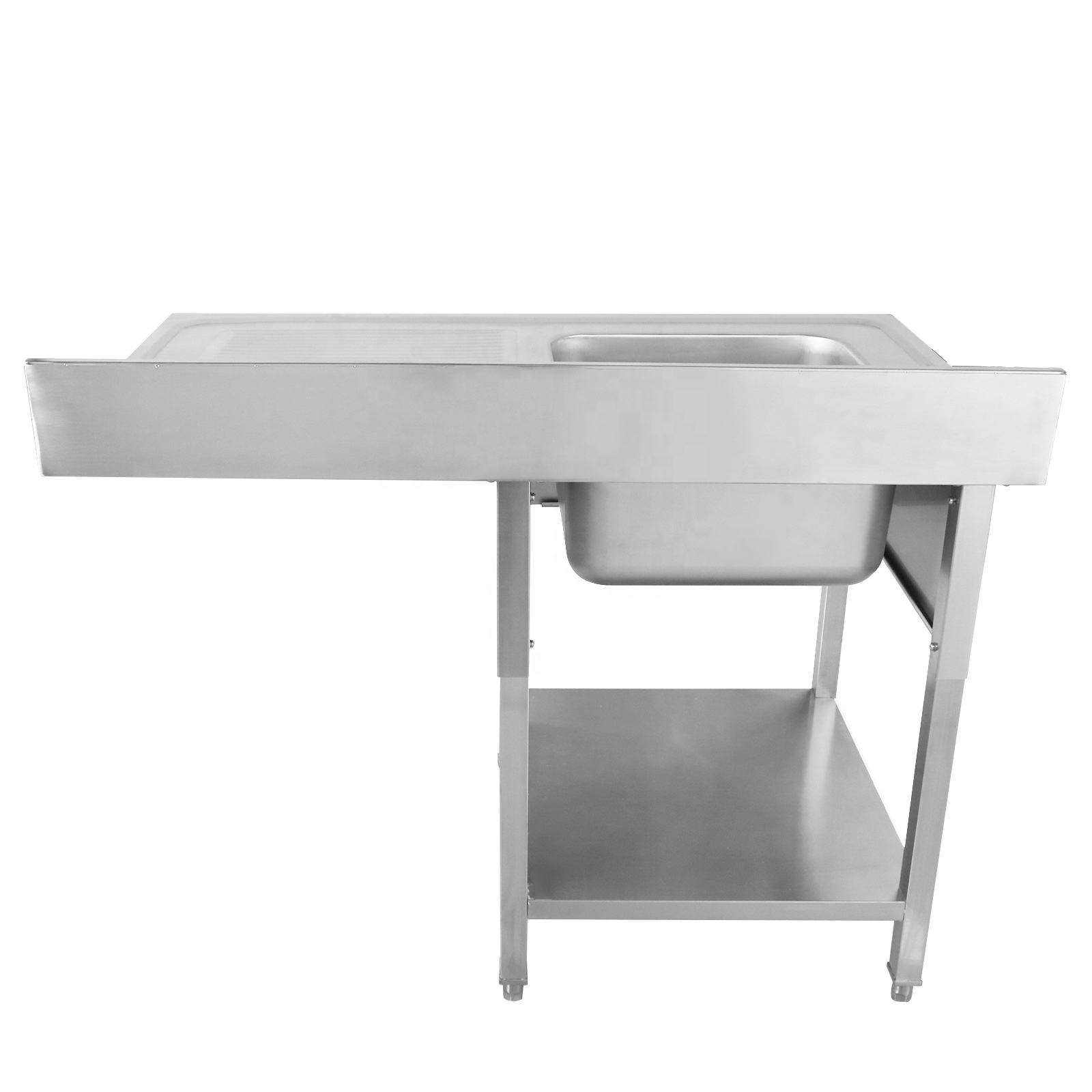Stainless Steel Work Table Com - Commercial Kitchen Sink ulasan dan harga